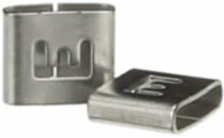 316 Stainless Steel Cable Tie Identification Tag 0.31 Inch x 0.375 Inch, Legend E