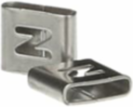 316 Stainless Steel Cable Tie Identification Tag 0.31 Inch x 0.34 Inch