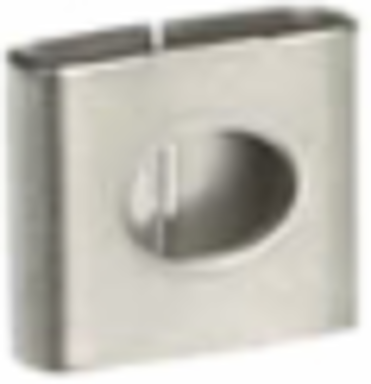 316 Stainless Steel Cable Tie Identification Tag 0.31 Inch x 0.34 Inch O/0