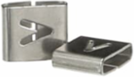 316 Stainless Steel Cable Tie ID Tag 0.31 Inch x 0.375 Inch, Legend V