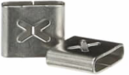 316 Stainless Steel Cable Tie Identification Tag 0.31 Inch x 0.34 Inch