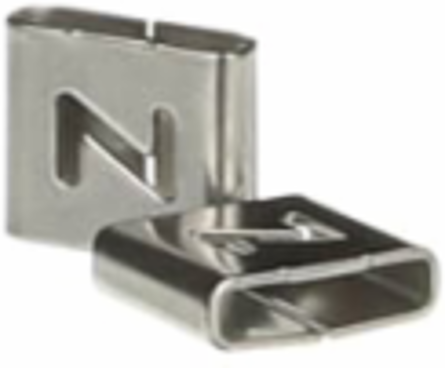 316 Stainless Steel Cable Tie Identification Tag 0.31 Inch x 0.34 Inch, Legend Z