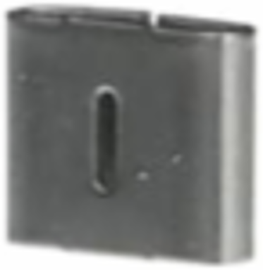 316 Stainless Steel Cable Tie Identification Tag 0.31 Inch x 0.34 Inch