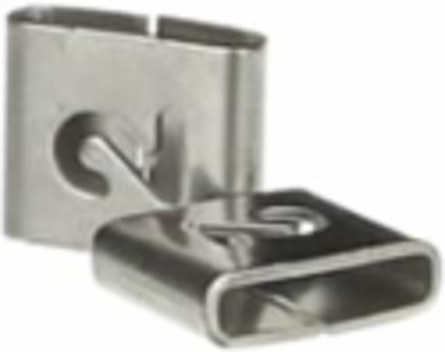 316 Stainless Steel Cable Tie Identification Tag 0.31 Inch x 0.34 Inch, Legend 2