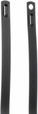 316 Stainless Steel Cable Tie Identification Tag, 7.39 Inch Length, 0.38 Inch Width
