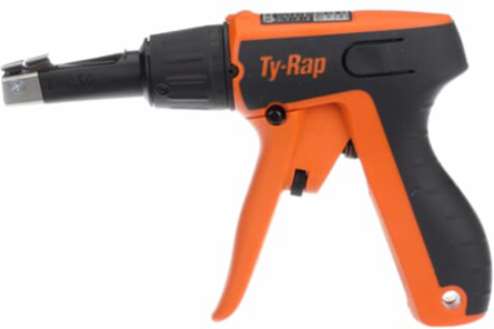 Ergonomic Cable Tie Installation Tool, 18-50 lb Tensile Strength, 0.094-0.184 Inch Width