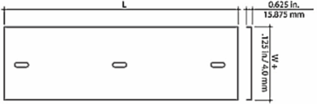 Solid Bottom Insert
