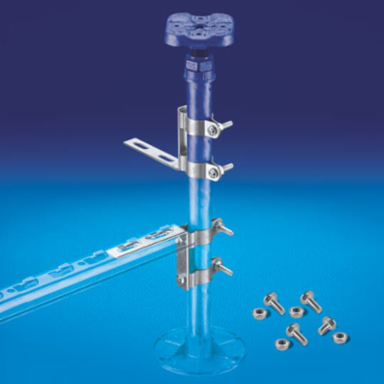 UNDER FLOOR SUP BRKT - ROUND POST