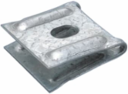 WALL MNT.CLAMP SS (STD. PK. 25)