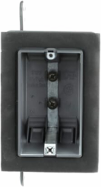 One-Gang Airtight Non-Metallic Box 18 Cubic Inches, 4 Cable Entries