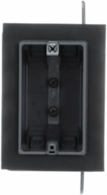 One-Gang Airtight Device Box 18 Cubic Inches Non-Metallic Gray