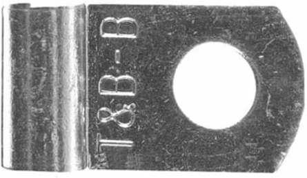 NON-INS FLAG TERM, 4, 3, 1/4, METAL