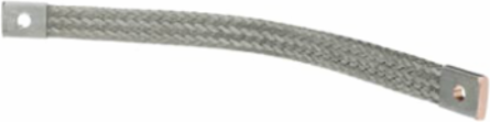 Flexible Braid Connector 18 Inch x 1.25 Inch, Tin-Plated Copper, 230400 Circular Mils