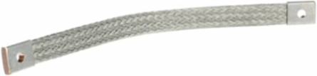 Flexible Braid Connector 18 Inch x 1.25 Inch, Tin-Plated Copper, 230400 Circular Mils