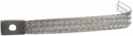 Flexible Braid Connector 76.8 KCMIL 18 Inch Tin-Plated Copper