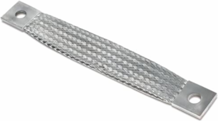 Flexible Braid Connector 1-Hole 1-1/2 Inch Width, 24 Inch Length