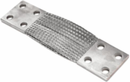 Flexible Braid Connector 4-Hole, 12 Inch Length, 3 Inch Width