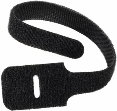 9 Inch Black Nylon Cable Tie, 50 lb Tensile Strength