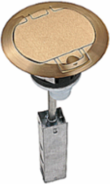 Poke Through System, 4 Inch Drill Size, 19 Inch Length, Galvanized Steel