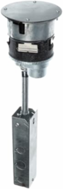 Poke-Through Base 4 Inch with 4 Power Receptacles & 4 Data Jacks