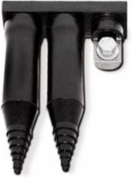Aluminum Flood-Seal Multi-Port Connector, 5-3/8 Inch, 3 Conductors, Mechanical