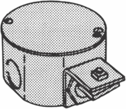 RCWY JCT-BOX TYPE E STL