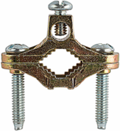 Brass Ground Clamp 1/2 Inch - 1 Inch Zinc Die Cast