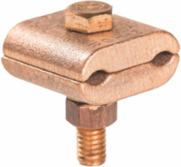 Parallel Bronze Ground Clamp 2/0 Solid to 250 kcmil