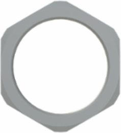 LOCKNUT PA6 M50X1.5 GRY