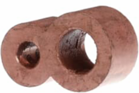 E-Z-Ground Compression Ground Rod Connector, 3/4 Inch for 2 AWG - 2/0 AWG