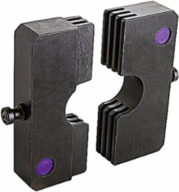 Interchangeable Crimp Die for 13640 Hydraulic Head, Steel Alloy, 5x5x1.25 Inch