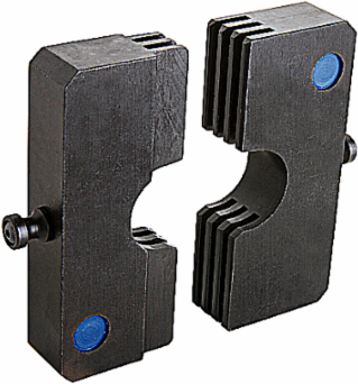 Interchangeable Crimp Die for 13640 Hydraulic Head, Steel Alloy, Round Compression