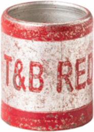 Two-Piece Inner Sleeve Connector, 5/16 Inch Length, .063 Inch Inner Diameter, Red