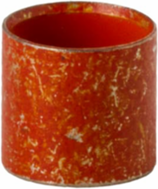 Two-Piece Inner Sleeve Connector, 0.205 Inch I.D., Orange, Hard Bronze