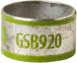 Two-Piece Inner Sleeve Connector 11.2mm Length, 23.37mm ID, Green Copper