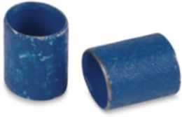 Two-Piece Outer Sleeve Connector 0.287 Inch I.D., 1/4 Inch Length, Blue