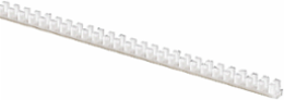 Natural Nylon Grommeting for Panel Thickness 0.086-0.128 Inches, 12.75 Inch Strip, 100 Per Package
