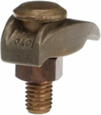 Copper Tower Ground Clamp 2/0 Str. - 250 kcmil, 1-15/16 Inch Length