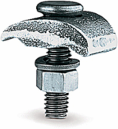 Tin Plated Copper Alloy Tower Ground Clamp for 2/0 Stranded - 250 kcmil, 1-15/32 Inch Width