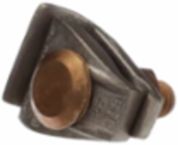 Copper Tower Ground Clamp 250 kcmil Max, 2/0 Min, 1-15/16 Inch Long
