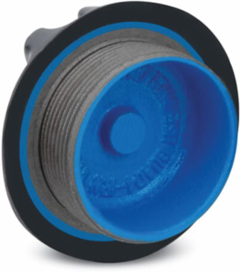 PVC CTD CVR 1-1/4 TO 2IN ALUM GRAY