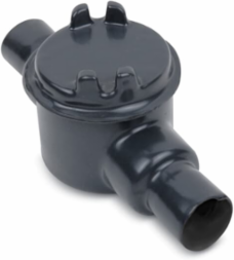 CONDBOX CSHAPE 1-1/4IN OPNG3.6IN GR