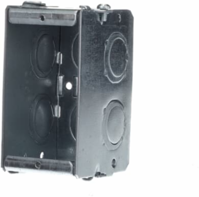 Gangable Masonry Box 15 Cubic Inches, 3-3/4 Inch x 1-15/16 Inch x 2-1/2 Inch