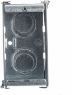 Gangable Masonry Box 15 Cubic Inches, 3-3/4 Inch x 1-15/16 Inch x 2-1/2 Inch