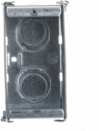 Gangable Masonry Box 15 Cubic Inches, 3-3/4 Inch x 1-15/16 Inch x 2-1/2 Inch
