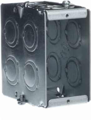 Gangable Masonry Box, 22 Cubic Inches, 3-3/4 Inch Length x 1-15/16 Inch Width x 3-1/2 Inch Depth
