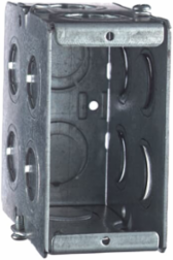 Gangable Masonry Box, 22 Cubic Inches, 3-3/4 Inch Length x 1-15/16 Inch Width x 3-1/2 Inch Depth
