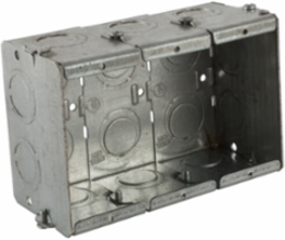 Gangable Masonry Box 47.4 Cubic Inches, 3-3/4 Inch x 5-9/16 Inch x 2-1/2 Inch