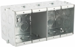 Gangable Masonry Box 93.5 Cubic Inches, 3-3/4 Inch x 7-3/8 Inch x 3-1/2 Inch