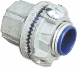 3/4 Inch Zinc Grounding Hub with Thermoplastic Insulation, Nitrile Sealing Ring
